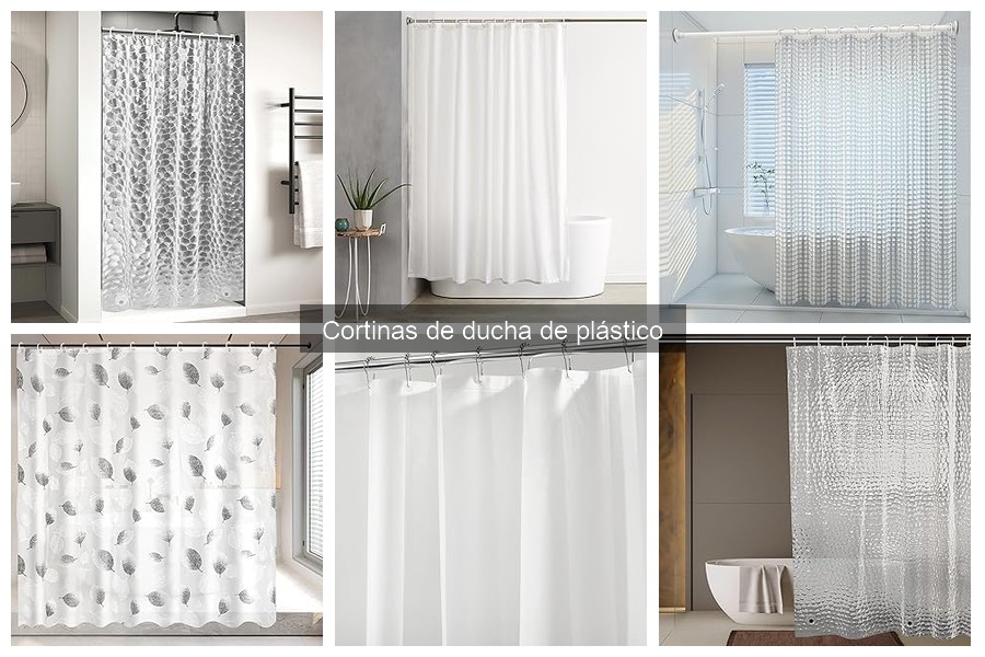 Alternativas a las cortinas de ducha de plástico: opciones ideales