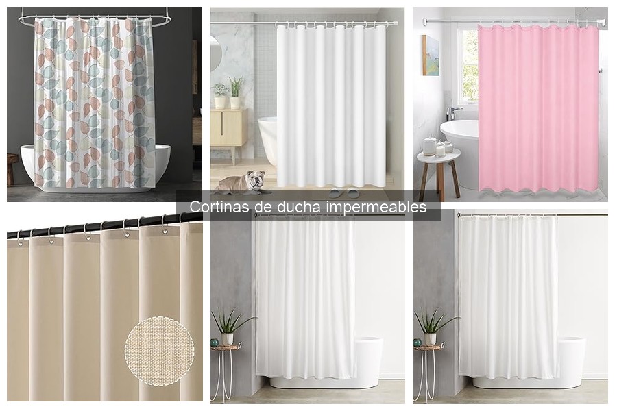 Alternativas a las cortinas de ducha impermeables para tu baño
