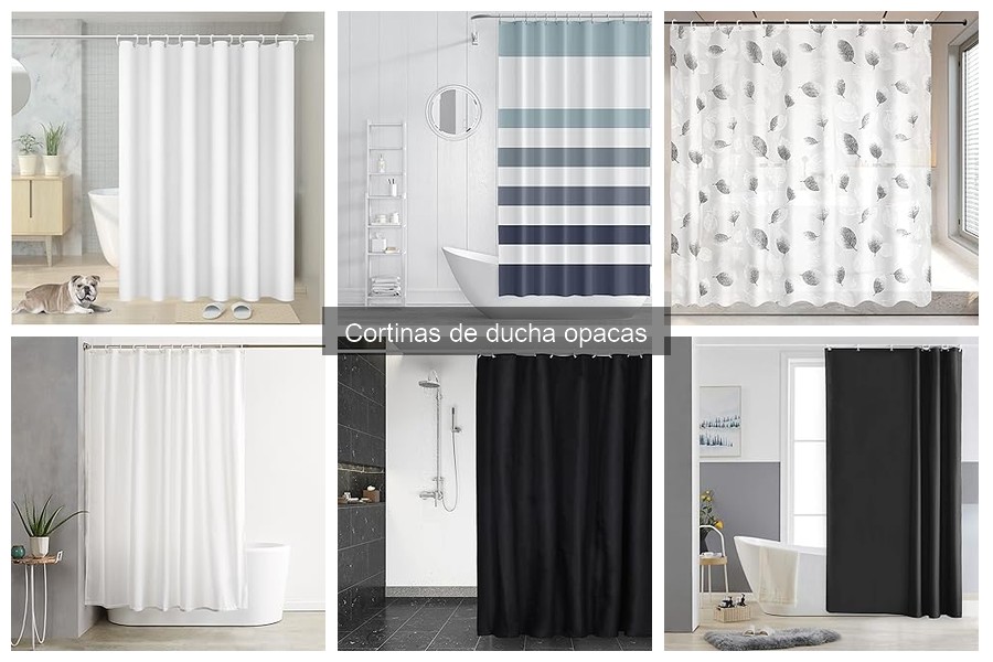 Alternativas a las Cortinas de Ducha Opacas: Opciones Prácticas