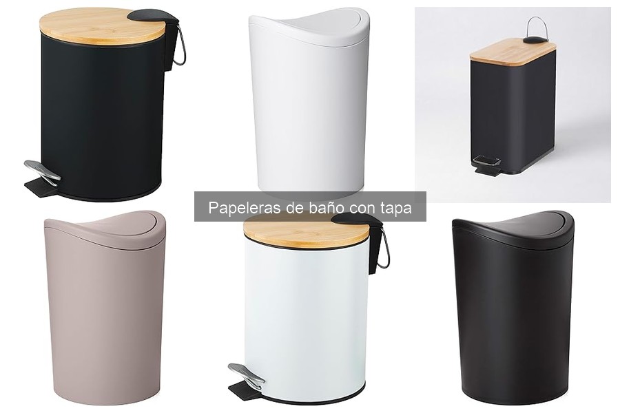 Alternativas a las Papeleras de Baño con Tapa: Opciones Innovadoras