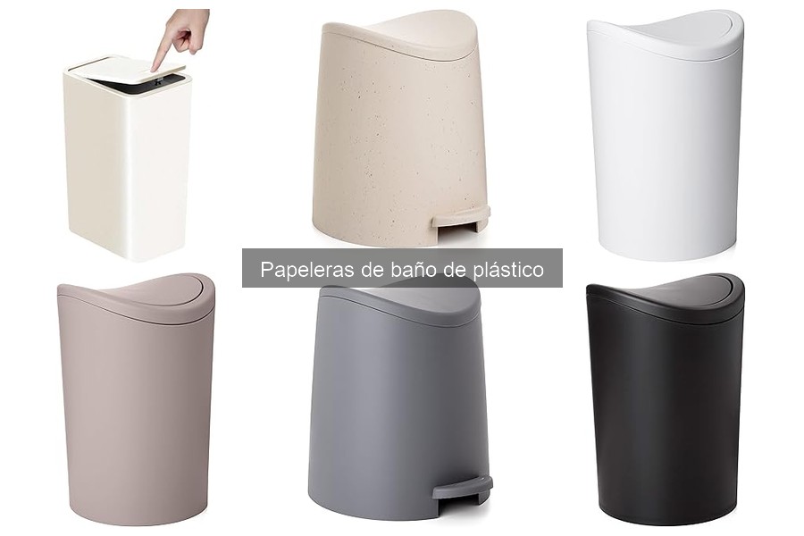 Alternativas a las Papeleras de Baño de Plástico