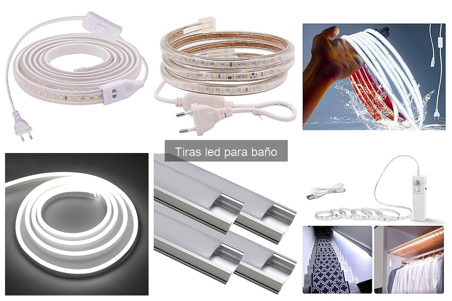 Alternativas a las Tiras LED para Iluminar tu Baño