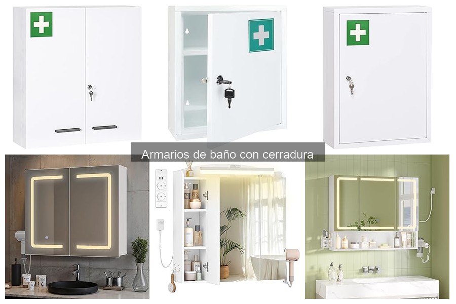 Alternativas a los armarios de baño con cerradura