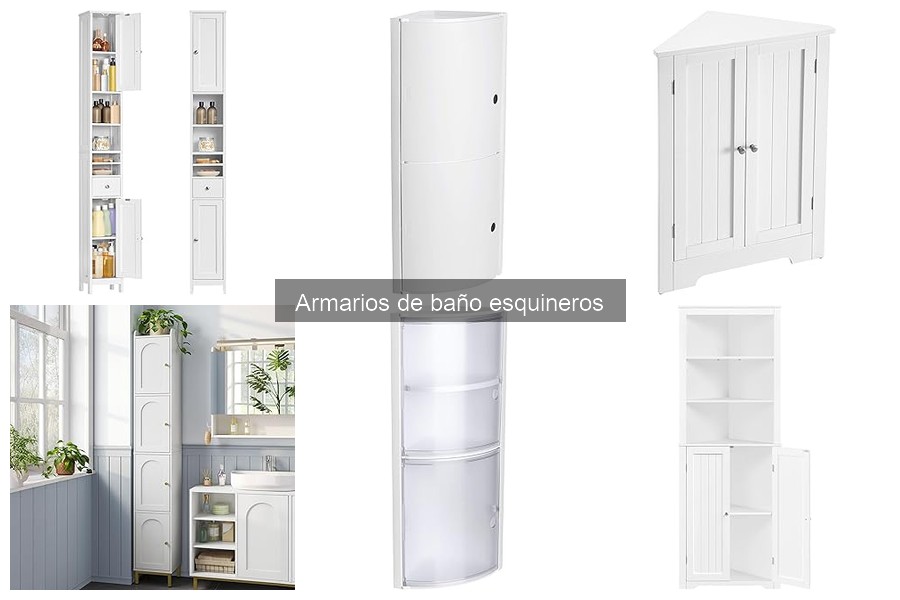 Alternativas a los armarios de baño esquineros para tu hogar