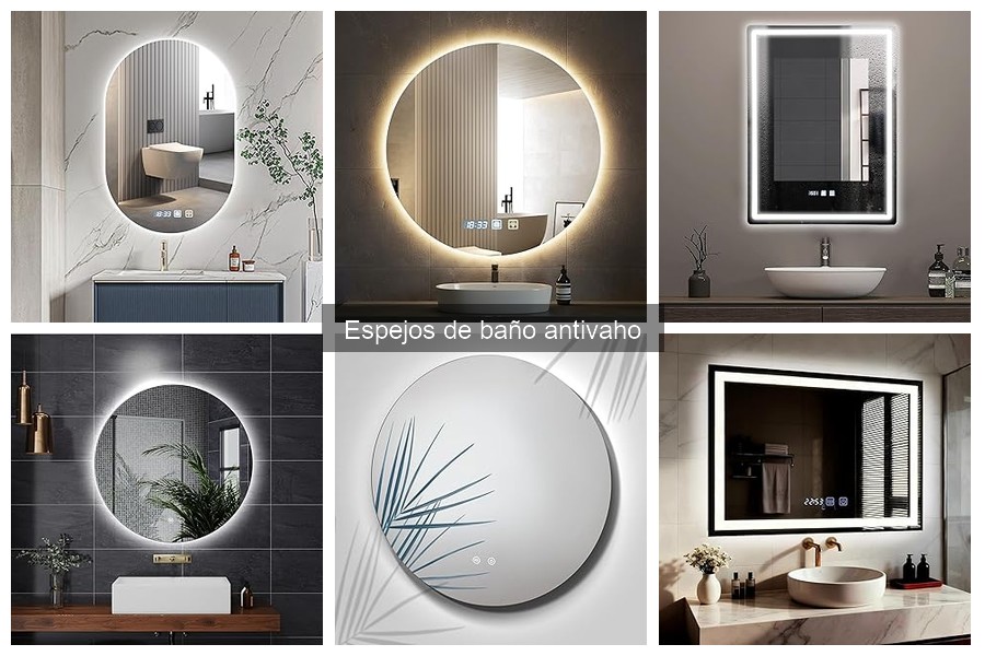 Alternativas a los Espejos de Baño Antivaho que Debes Conocer