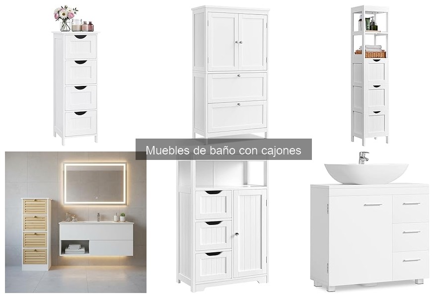 Alternativas a los muebles de baño con cajones: Ideas útiles
