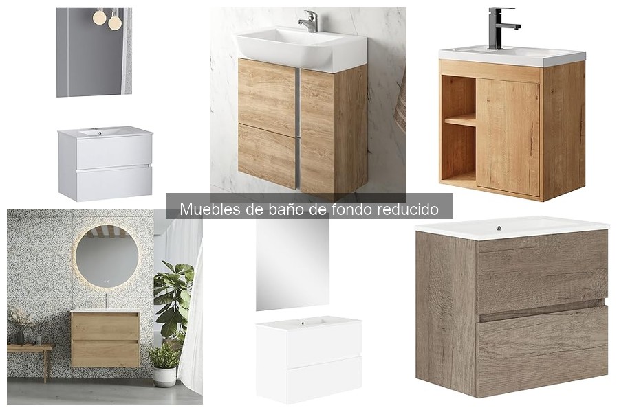 Alternativas a los Muebles de Baño de Fondo Reducido