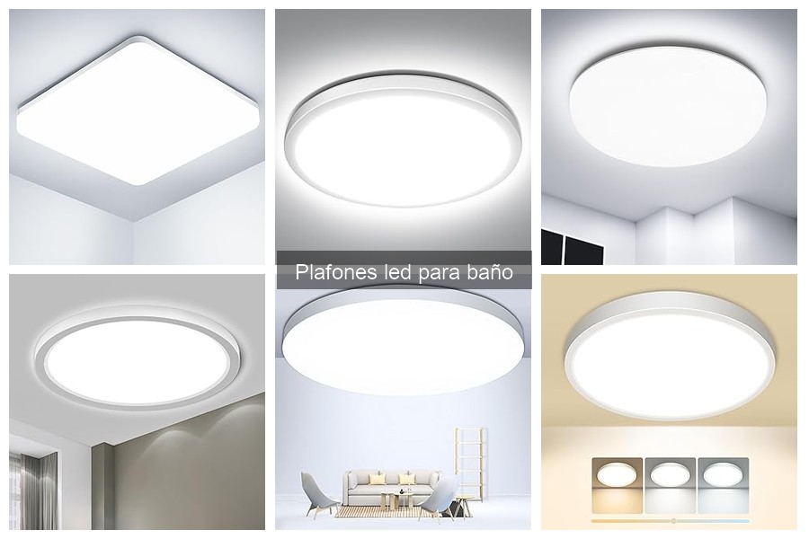 Alternativas a los plafones LED para iluminar el baño