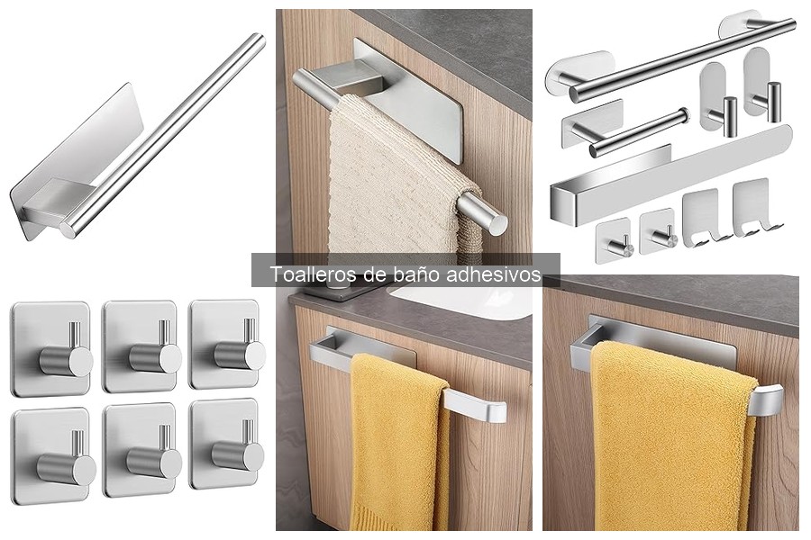 Alternativas a los toalleros adhesivos para tu baño