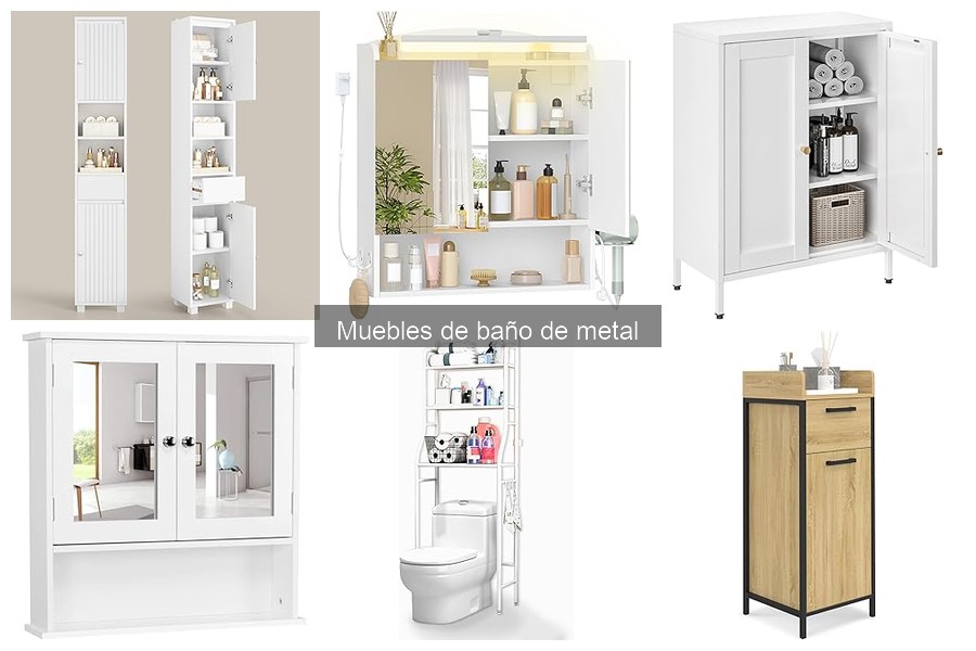 Alternativas a Muebles de Baño de Metal: Opciones y Comparativa