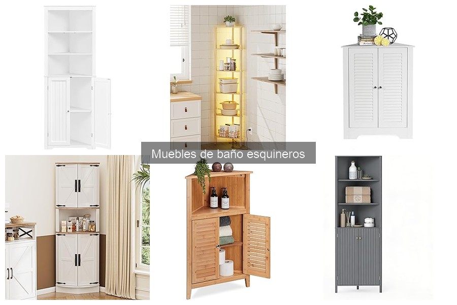 Alternativas a Muebles de Baño Esquineros: Mejores Opciones