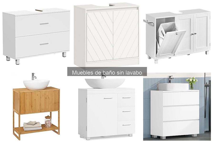 Alternativas a Muebles de Baño sin Lavabo: Opciones Útiles