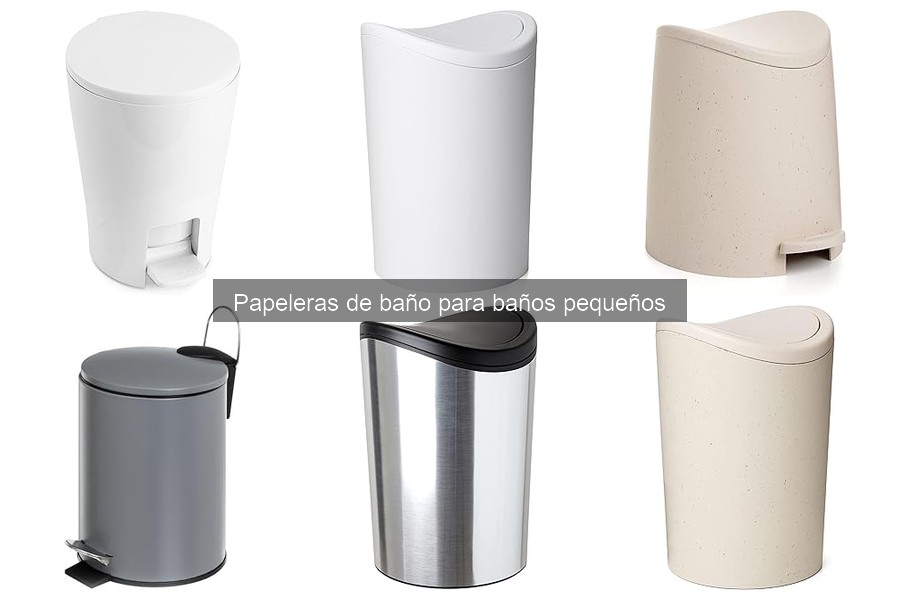 Alternativas a Papeleras de Baño para Espacios Pequeños