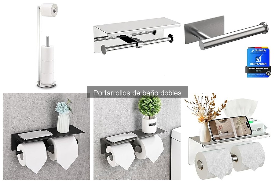 Alternativas a Portarrollos de Baño Dobles: Opciones Útiles