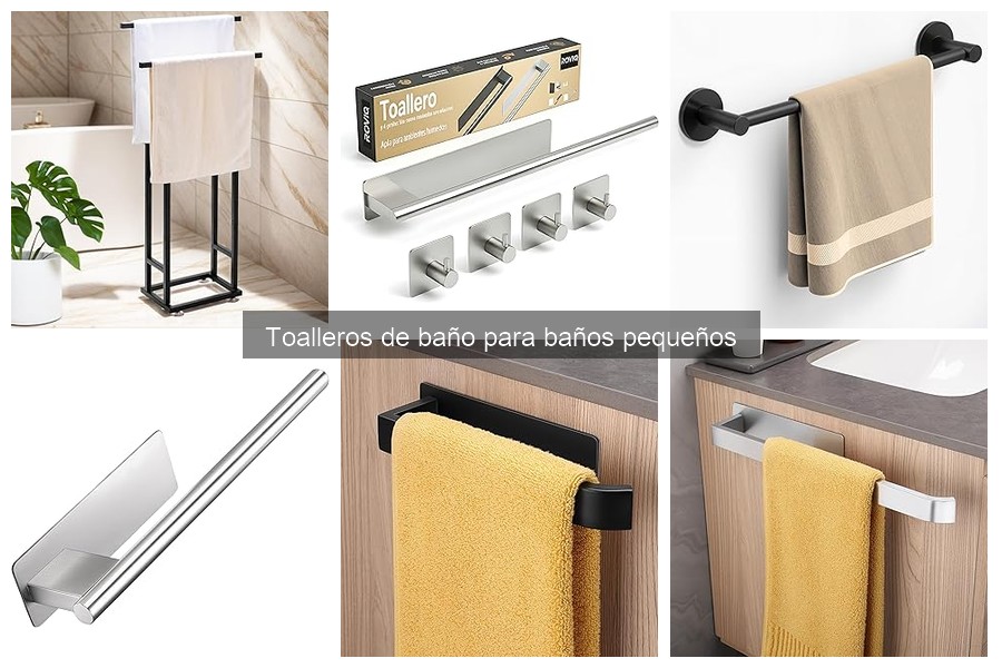 Alternativas a Toalleros de Baño Para Espacios Reducidos
