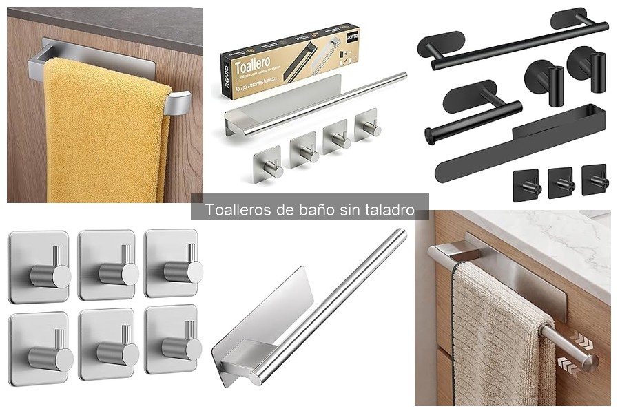Alternativas a Toalleros de Baño sin Taladro: Opciones Efectivas