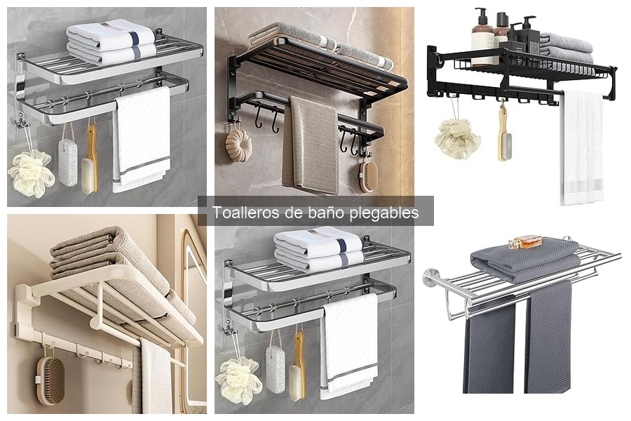 Alternativas a toalleros plegables para tu baño