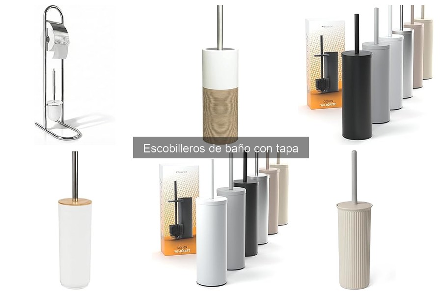 Alternativas al escobillero de baño con tapa: opciones prácticas
