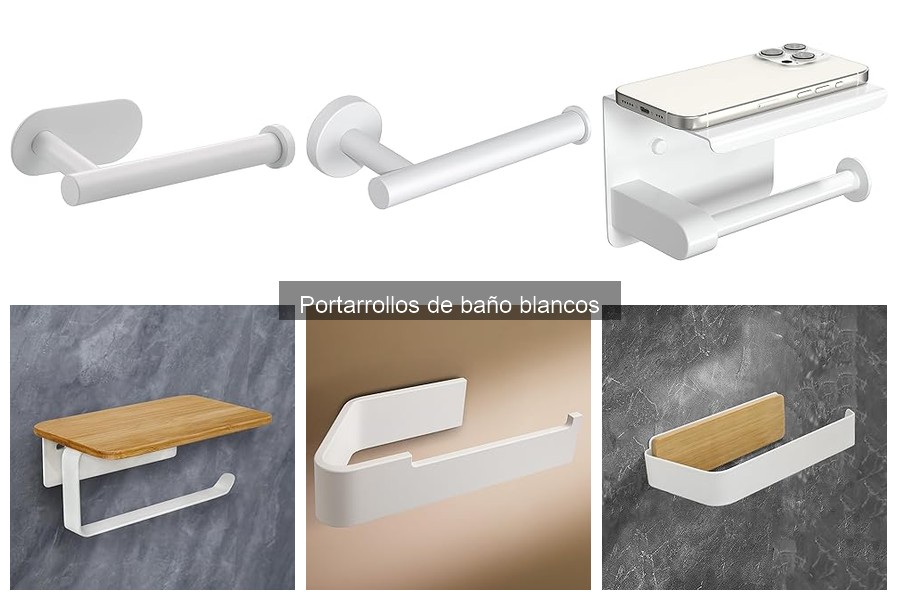 Alternativas al Portarrollos de Baño Blanco que Debes Conocer