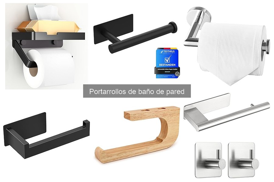 Alternativas al Portarrollos de Baño de Pared: Opciones Innovadoras