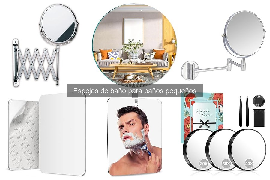 Alternativas Creativas a Espejos Convencionales para Baños Pequeños