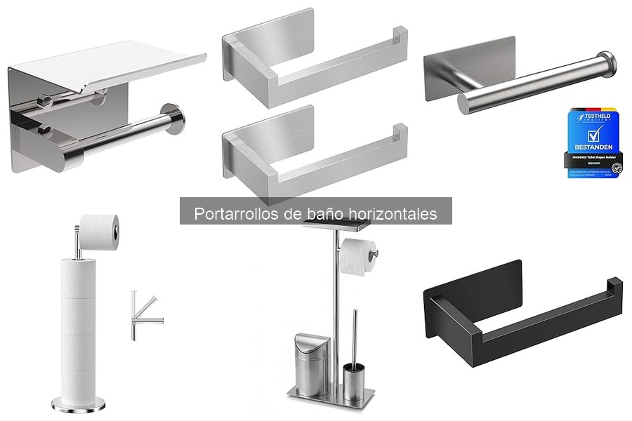 Alternativas Creativas a Portarrollos de Baño Horizontales