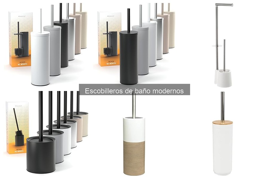 Alternativas Sostenibles a Escobilleros de Baño Modernos