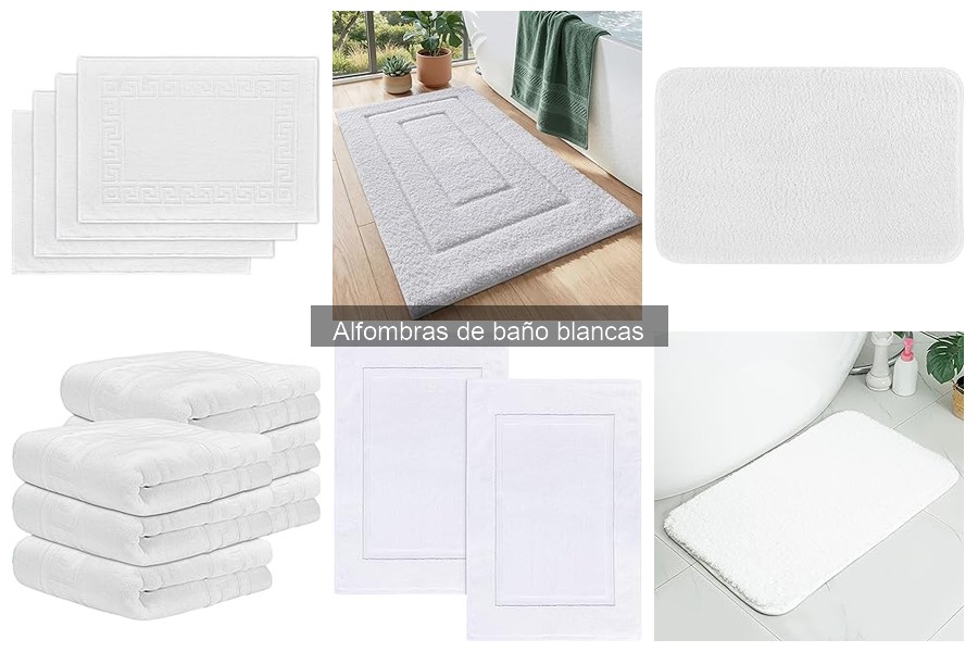 Beneficios de las Alfombras de Baño Blancas para tu Hogar