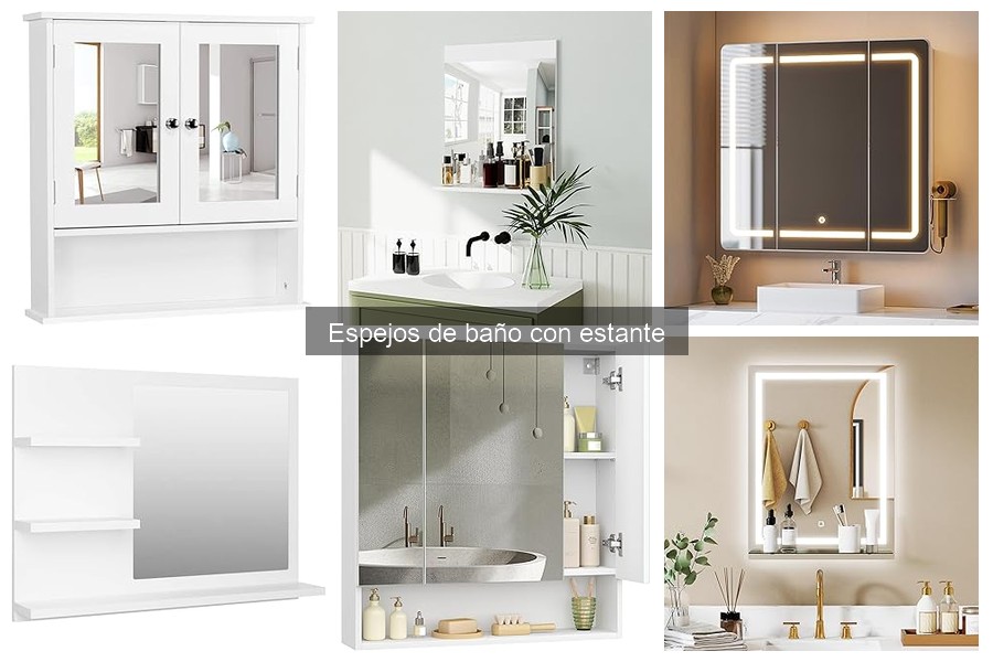Beneficios de los Espejos de Baño con Estante para Organizar