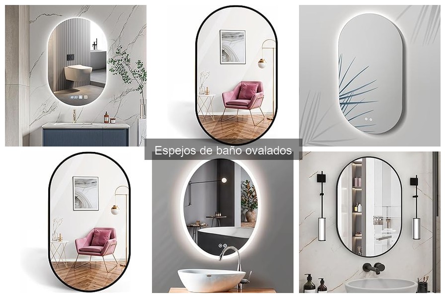 Beneficios de los Espejos Ovalados en la Decoración del Baño