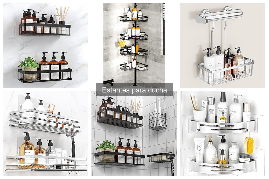Beneficios de los estantes para ducha en tu baño