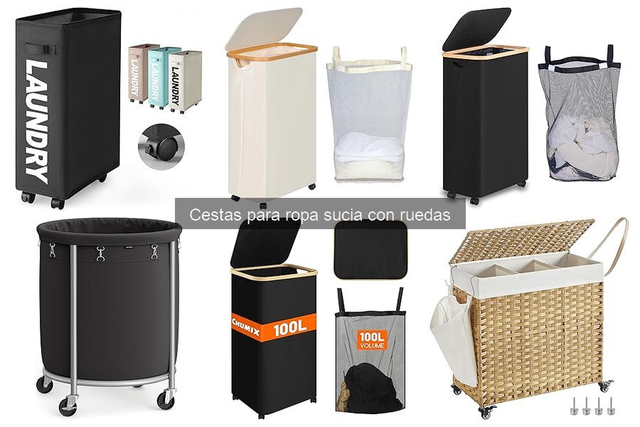 Beneficios de usar cestas para ropa sucia con ruedas