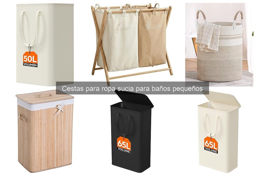 Beneficios de usar cestas para ropa sucia en baños pequeños