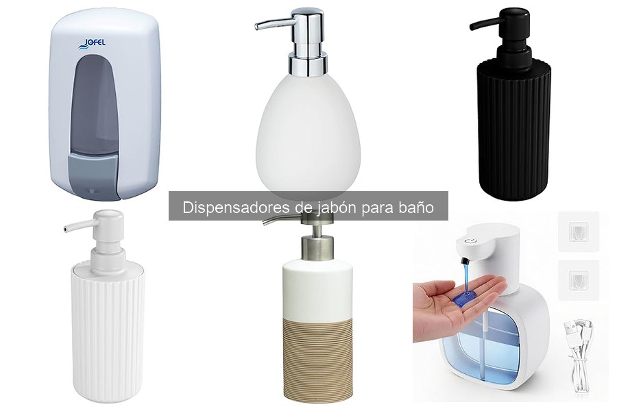 Beneficios de usar dispensadores de jabón en el baño