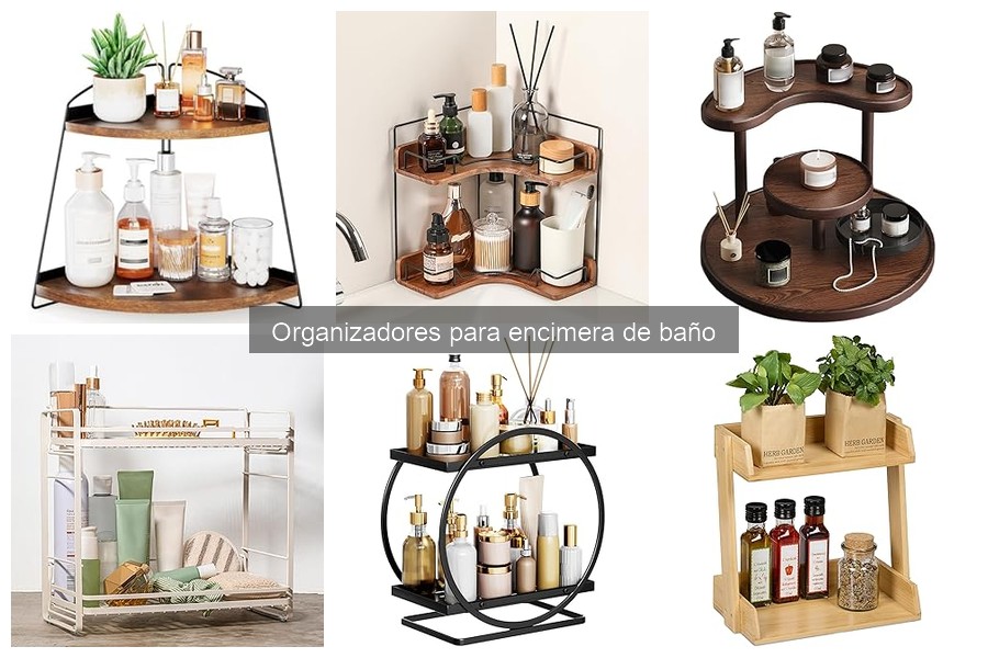 Beneficios de usar organizadores para encimera de baño