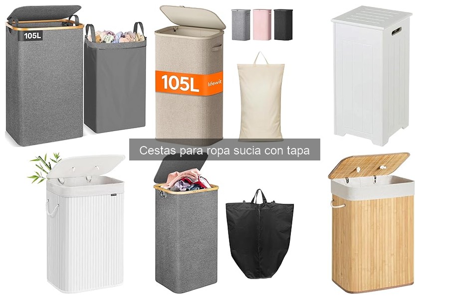 ¿Cesta de ropa sin tapa? Ventajas y desventajas