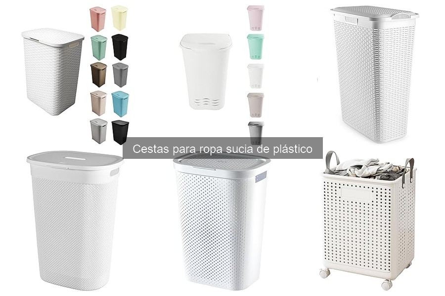 Cestas para Ropa Sucia de Plástico Económicas y Asequibles