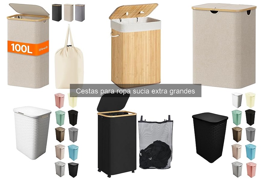 Cestas para Ropa Sucia Extra Grandes: Características y Usos