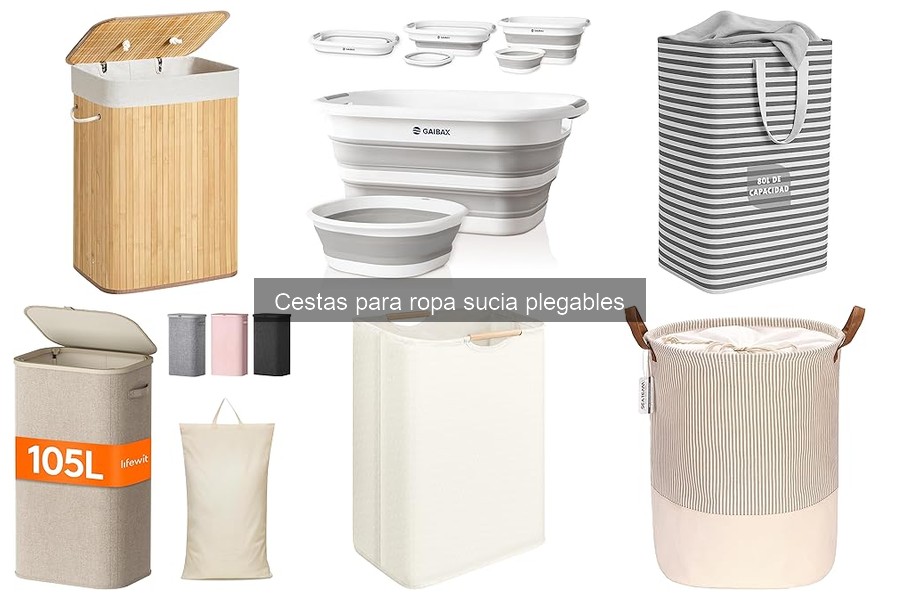 Cestas plegables vs. rígidas para ropa sucia: ¿Cuál elegir?