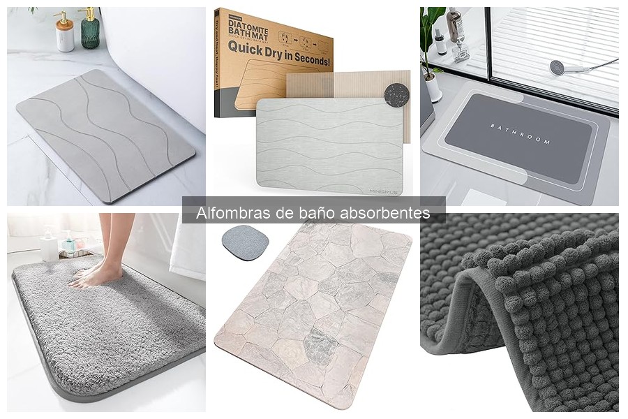Cómo cuidar y mantener alfombras de baño absorbentes
