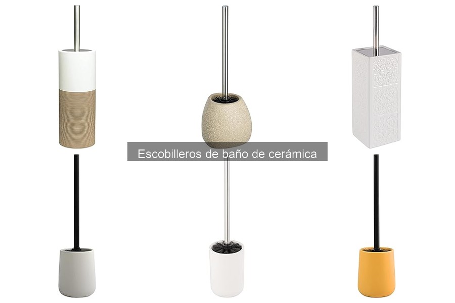 Cómo Decorar el Baño con Escobilleros de Cerámica