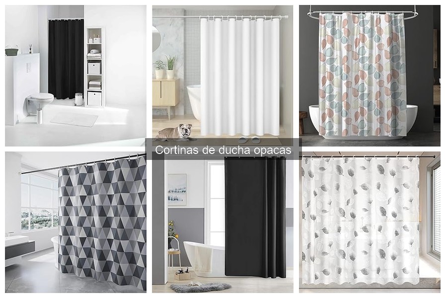 Cómo elegir cortinas de ducha opacas: consejos y tips