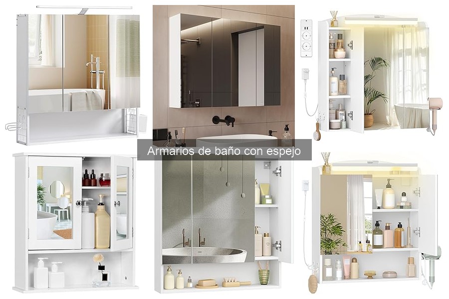 Cómo elegir el armario de baño con espejo perfecto
