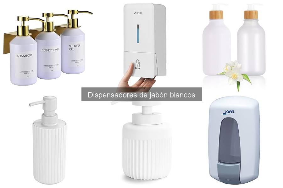 Cómo elegir el dispensador de jabón blanco perfecto