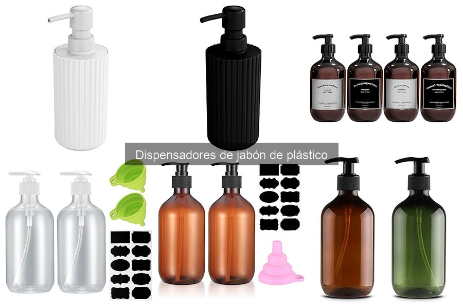 Cómo elegir el dispensador de jabón de plástico ideal