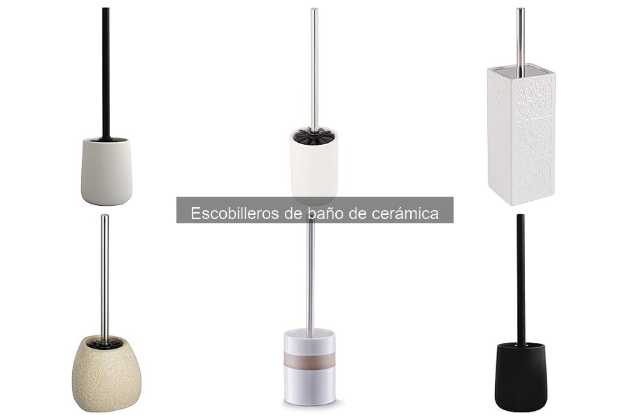Cómo elegir el escobillero de baño de cerámica adecuado