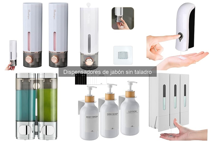 Cómo elegir el jabón ideal para dispensadores sin taladro