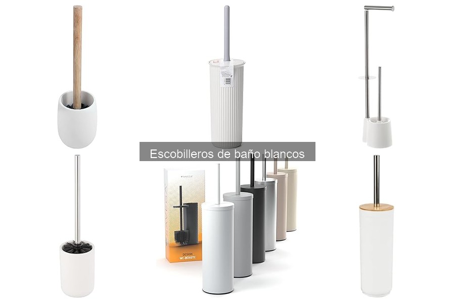 Cómo elegir el mejor escobillero de baño blanco