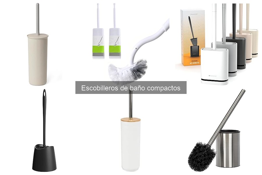 Cómo elegir el mejor escobillero de baño compacto