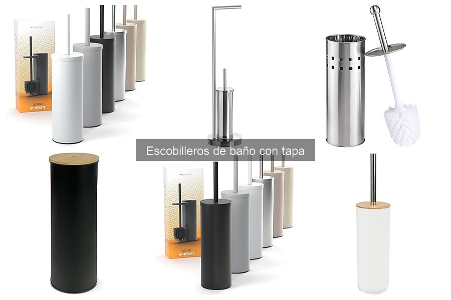 Cómo elegir el mejor escobillero de baño con tapa